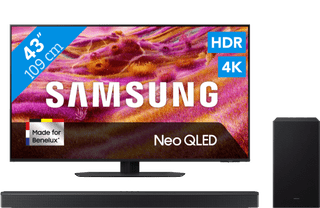 Samsung 43 inches Neo QLED QN90F 4K (2025) + Samsung HW-Q600F (2025)