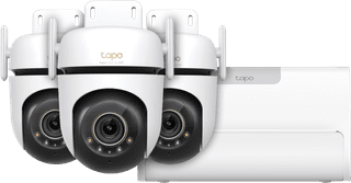 TP-Link Tapo C530WS 3-Pack + H500 Smart HomeBase