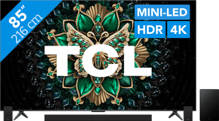 TCL 85" QD Mini-led C61K 4K (2025) + TCL Q85H PRO