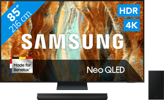Samsung 85 inches Neo QLED QN73F 4K (2025) + Samsung HW-B750F (2025)