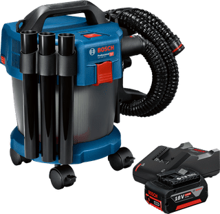 Bosch Professional GAS 18V-10 L 5,0 Ah GBA Accu Starterspakket