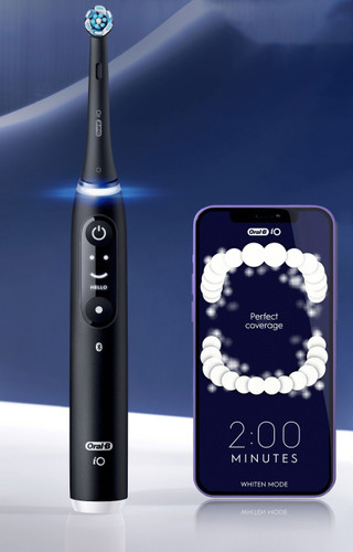 Oral-B iO 6N Zwart + extra iO Gentle Care opzetborstel