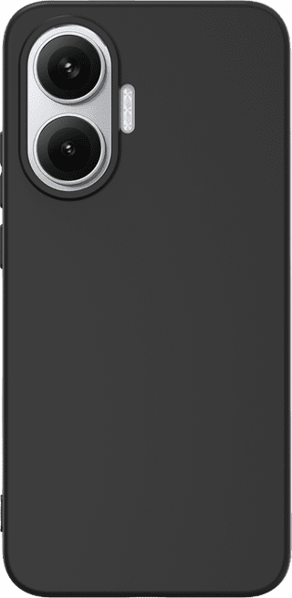 Just in Case Soft Design POCO F7 Back Cover Black