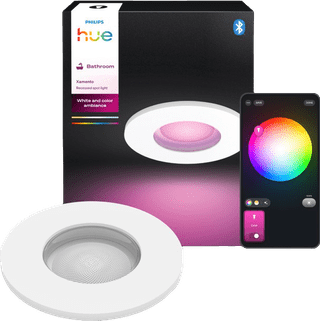 Philips Hue Xamento badkamerinbouwspot White and Color Wit