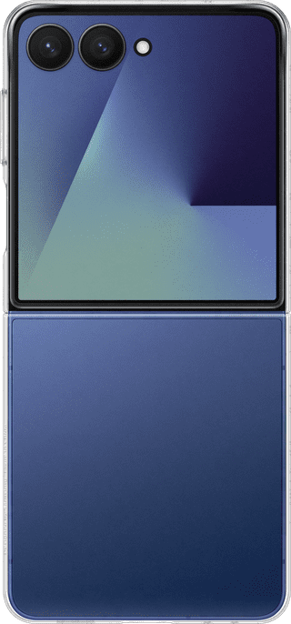 Samsung Galaxy Z Flip 7 Back Cover Transparent