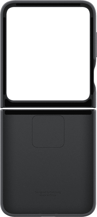 Samsung Galaxy Z Flip 7 FE Siliconen Back Cover Zwart