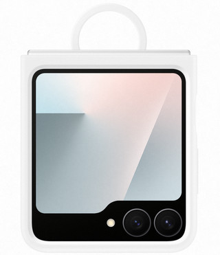 Samsung Galaxy Z Flip 7 FE Silicone Back Cover White