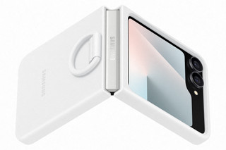 Samsung Galaxy Z Flip 7 FE Silicone Back Cover White