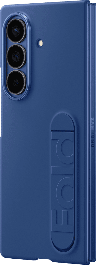 Samsung Galaxy Z Fold 7 Siliconen Back Cover Blauw