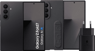 Samsung Galaxy Z Fold 7 256GB Black 5G + Accessory Pack