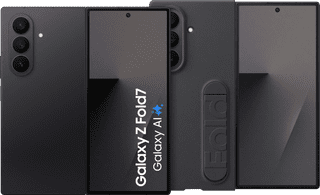 Samsung Galaxy Z Fold 7 256GB Zwart 5G + Samsung Siliconen Back Cover Zwart