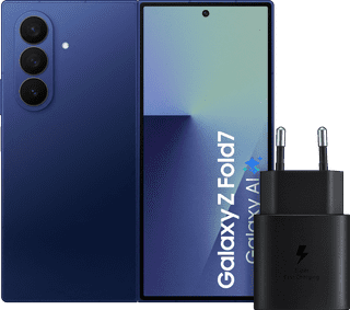 Samsung Galaxy Z Fold 7 512GB Blue 5G + Samsung Charger 25W Black