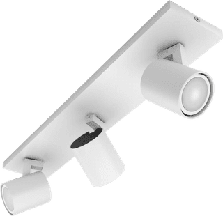 Philips Hue Runner opbouwspot White Ambiance - 3 Spots - Wit + Dimmer