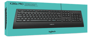 Logitech K280e Toetsenbord Qwerty