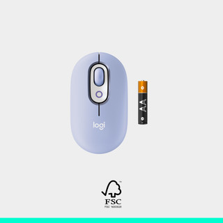Logitech POP Wireless Mouse Purple