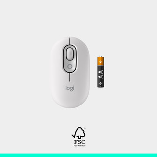 Logitech Pop Draadloze Muis Wit