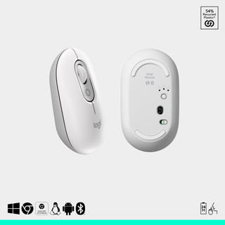 Logitech Pop Draadloze Muis Wit