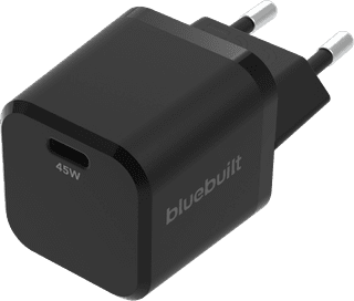 BlueBuilt Power Delivery Charger with USB-C Port 45W Black