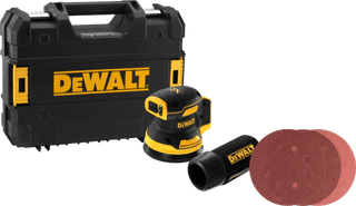 DeWalt DCW210NT-XJ (zonder accu) + Bosch Schuurschijf 125 mm K80, K120, K240 (25x)