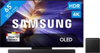 Samsung 65 inches QD-OLED S90F 4K (2025) + Samsung HW-QS700F (2025)