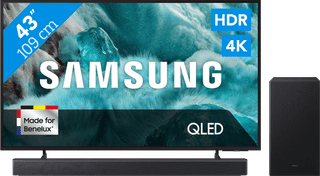 Samsung 43 inches QLED Q7F4 4K (2025) + Samsung HW-B450F (2025)