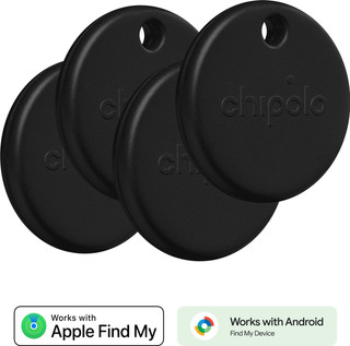 Chipolo POP 4-Pack Zwart