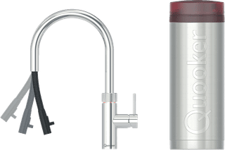 Quooker PRO3 + Quooker Flex Round Chroom