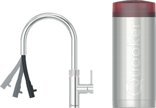Quooker COMBI + Quooker Flex Round Chroom