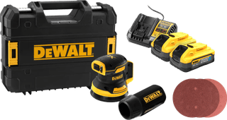 DEWALT DCW210NT-XJ 5.0Ah POWERSTACK Battery (2x) Complete Pack