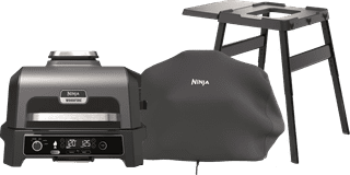 Ninja Woodfire Elektrische BBQ Grill en Smoker OG850EU Starterspakket