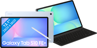 Samsung Galaxy Tab S10 FE 13.1 inches 128GB WiFi Light Blue + Keyboard Cover QWERTY