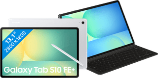 Samsung Galaxy Tab S10 FE Plus 13.1 inches 256GB WiFi Silver + Keyboard Cover QWERTY