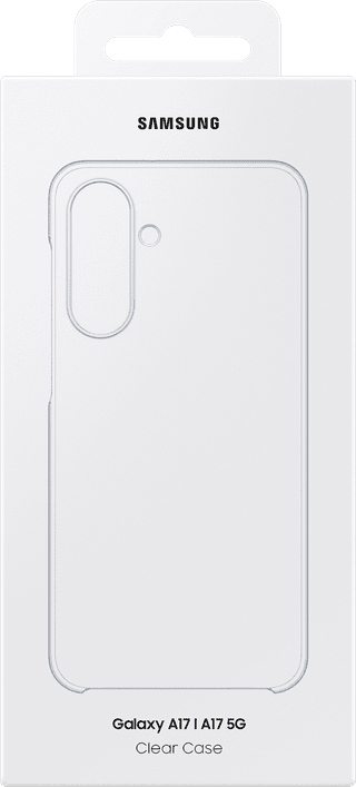 Samsung Galaxy A17 Soft Case Back Cover Transparant