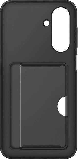 Samsung Galaxy A17 Card Slot Back Cover Zwart