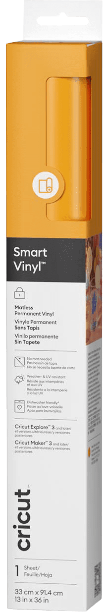 Cricut Smart Vinyl Permanent Maize 33x91cm