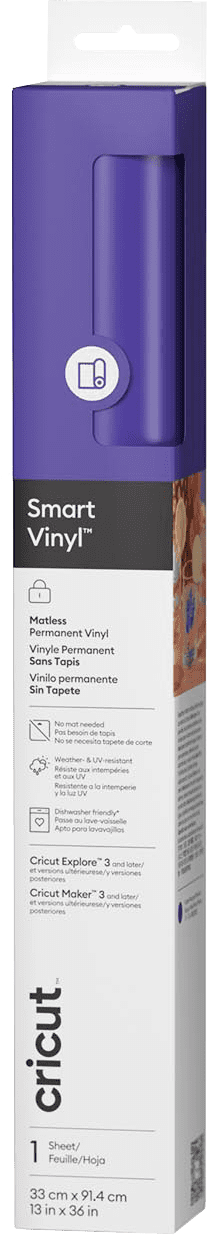Cricut Smart Vinyl Permanent Paars 33x91cm
