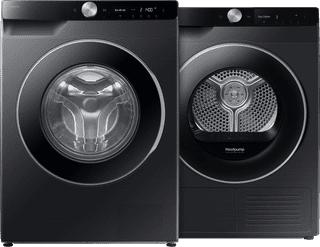 Samsung WW11DG6B85LB AI Wash + Samsung DV90DG6845LBU3 AI Dry+