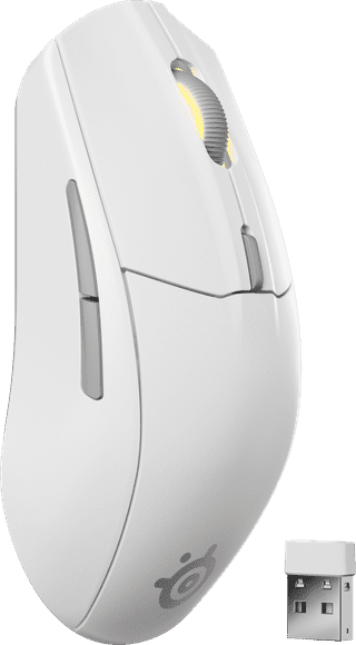 SteelSeries Rival 3 Gen 2 Draadloze Gaming Muis Wit