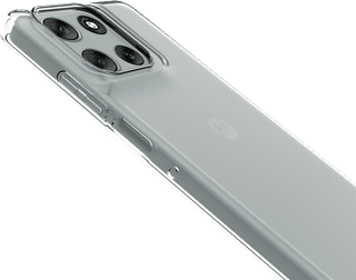 Just in Case Soft Design Motorola Moto G56 Back Cover Transparant