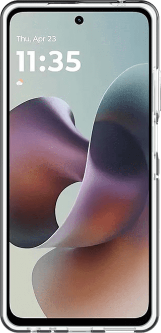 Just in Case Soft Design Motorola Moto G56 Back Cover Transparant