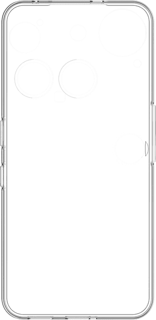 Just in Case Soft Design Nothing Phone (3) Back Cover Transparant