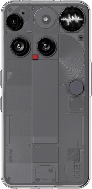 Just in Case Soft Design Nothing Phone (3) Back Cover Transparent