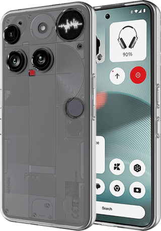 Just in Case Soft Design Nothing Phone (3) Back Cover Transparant