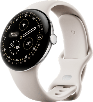 Google Pixel Watch 4 Silver/Cream 45mm
