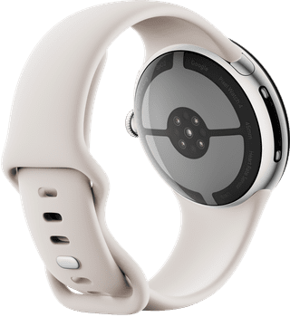 Google Pixel Watch 4 Zilver/Crème 45 mm