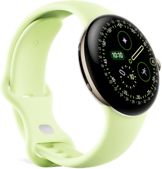 Google Pixel Watch 4 Goud/Groen 41 mm
