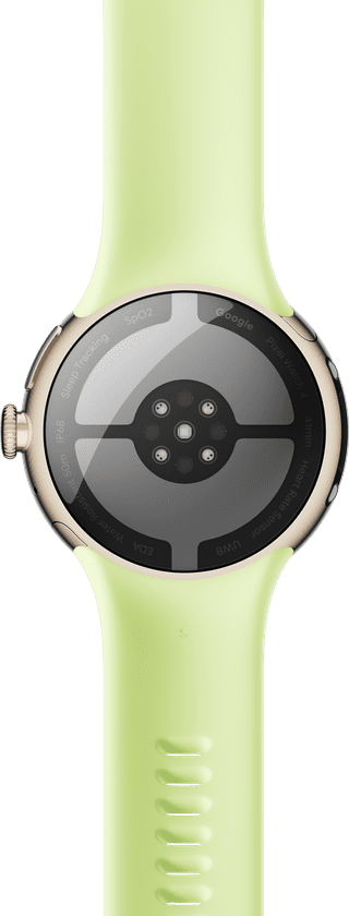 Google Pixel Watch 4 Goud/Groen 41 mm