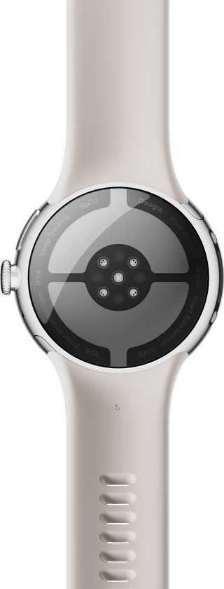 Google Pixel Watch 4 Zilver/Creme 41 mm