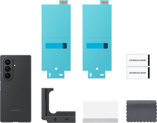 Samsung Galaxy Z Fold 7 Carbon Back Cover Zwart