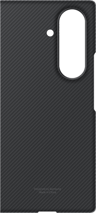 Samsung Galaxy Z Fold 7 Carbon Back Cover Zwart